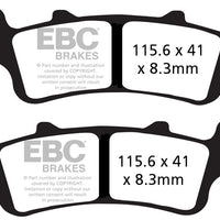 Brakes - FA261HH Fully Sintered  - EBC (Front)