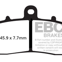 Brakes - FA294HH Fully Sintered  - EBC