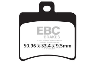 Brakes - FA298 Organic - EBC (Rear)