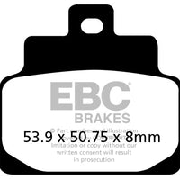 Brakes - Fully Sintered S301HH - EBC (Front)