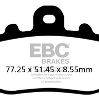 BMW R1200GS Brake Pads - EBC Brakes.