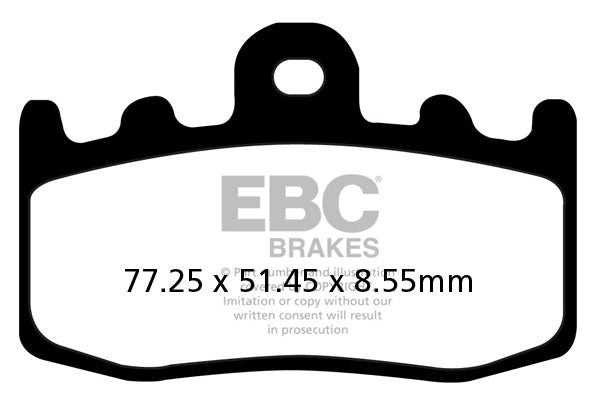 BMW R1200GS Brake Pads - EBC Brakes.