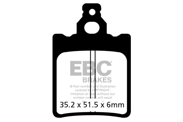 Brakes - Sintered FA337R - EBC (Rear)