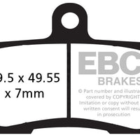 Brakes - FA347HH Fully Sintered - EBC (2 Set Front)