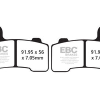 Brakes - FA409HH Fully Sintered - EBC (Front)
