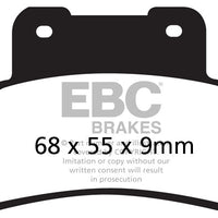 Brakes - FA432HH Fully Sintered - EBC (Front)
