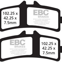 Brakes - FA447HH Fully Sintered - EBC (2 Set Front)