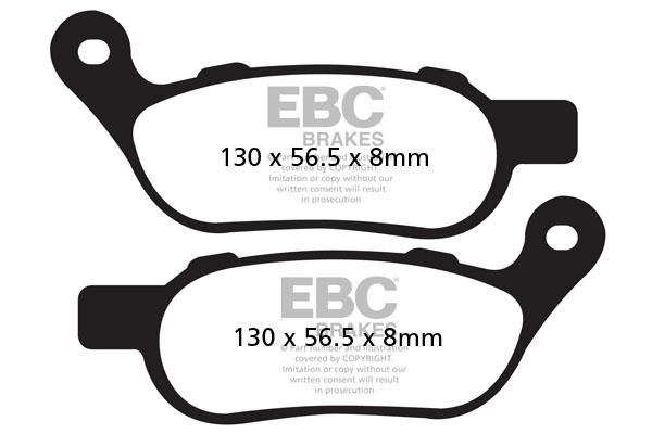 Brakes - EPFA458HH Extreme Pro - EBC (Per Rotor)