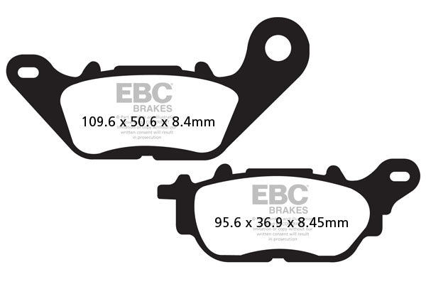 Brakes - SFA464 Organic - EBC (Front)