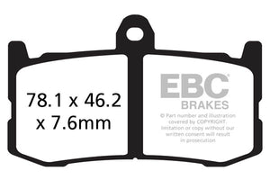 Brakes - FA491HH Fully Sintered - EBC (2 Set Front)