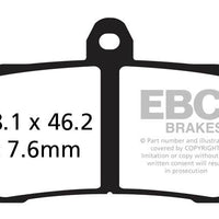 Brakes - FA491HH Fully Sintered - EBC (Front)