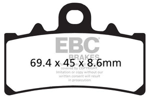 Brakes - EPFA606HH Extreme Pro (Per Rotor)