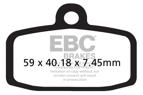Brakes - Sintered FA612R - EBC