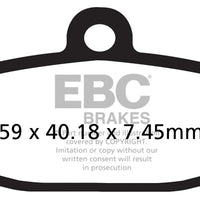 Brakes - Sintered FA612R - EBC