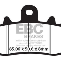 Brakes - FA630HH Fully Sintered - EBC (Front)