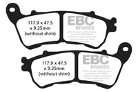 Brakes -  FA640HH Fully Sintered- EBC (Front)
