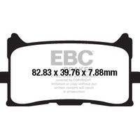 Brakes -  FA679HH Fully Sintered - EBC (Front)