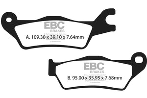 Brakes - FA715HH Fully Sintered  - EBC (Front)