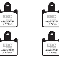 Brakes - FA417/4HH Fully Sintered - EBC (Front)