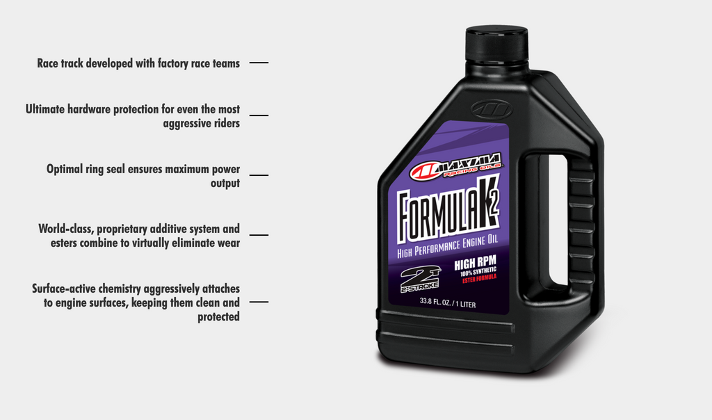 2 Stroke Oil - Enduro, Synthetic Engine Oil & Lubrication Products