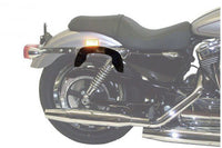 Harley-Davidson XL 1200 Custom Side Carrier- C-Bow.
