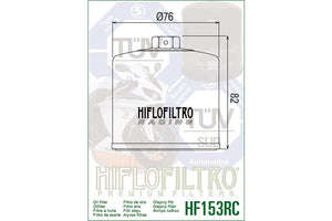 Oil Filter 153 - Hiflo (Race)