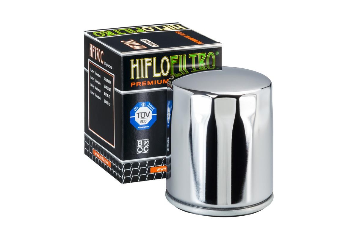 Oil Filter 170 - Hiflo (Chrome)