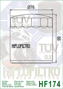 Oil Filter 174 by HI FLO.