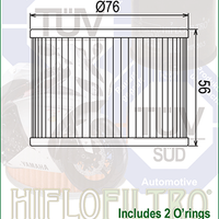 Oil Filter 401 - Hiflo