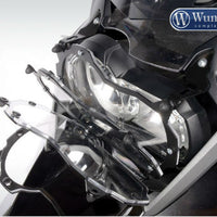 BMW R1250GS Protection - Headlight Guard Foldable (Lexan Clear).