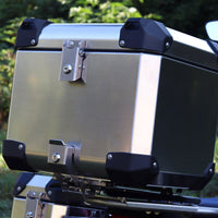 Bumot Luggage - Top Case 30L Defender Evo (Aluminium, Black & Frozen Grey).