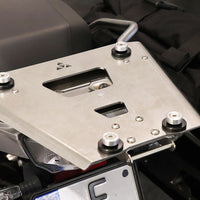 Bumot Luggage - Top Case 43L Defender Evo (Aluminium, Black & Frozen Grey).