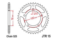 Sprockets Rear (JTR15 - 44T)
