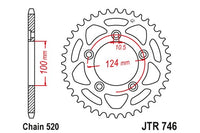 Sprockets Rear (746 - 46T) - JT
