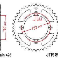 Sprockets Rear (JTR895- 49T) - JT