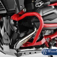 BMW R1200GS Protection - Engine Crash Bars (Red).