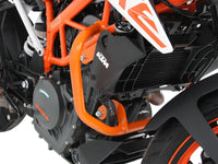 KTM 390 Duke Protection - Engine Guard (Orange).
