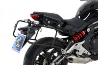 Kawasaki ER 6n Sidecases Carrier - Quick Release "Lock It".
