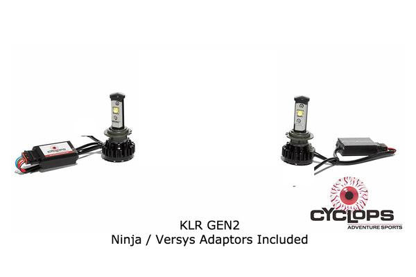 Kawasaki Versys 650 Bulb - LED H7 4000 (each) Lumen Headlight.