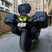 Kawasaki ZX14R Sidecases Carrier - Quick Release "Lock It".