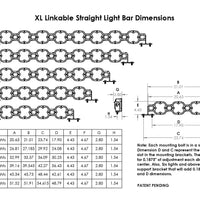 Aux LED Bar - XL Linkable
