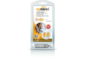 NoNoise Travel Hearing Protectors.