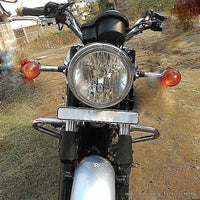 Triumph Bonneville Styling - Number Plate Relocation.
