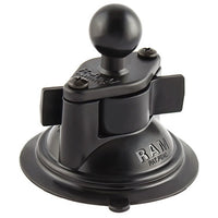 RAM Base Car - Suction Cup Twist Lock with Ball.
