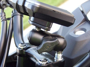 RAM Base - Motorcycle Handlebar Clamp Base with M8 Screws.