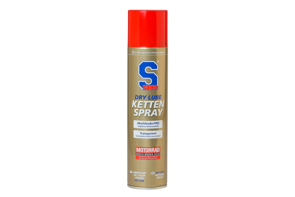 Chain Maintenance:- Dry Lube Chain Spray.