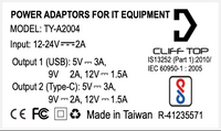 Handlebar Mounted 36W PD USB-C + QC 3.0 (Aluminium)
