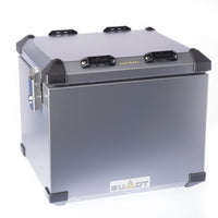 Bumot Luggage - Top case 41L Defender (Frozen Grey, Silver, Black).