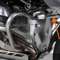 BMW R1200GS Protection - Engine Crash Bars :- Additional Off road Support.