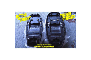 Triumph Bonville Seat- Skinny Black (The Krait)